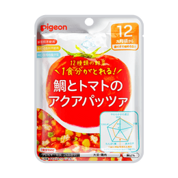 Baby Food Vegetable Sea Bream and Tomato 3.53 oz 12M+