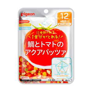 아기용 야채 도미 & 토마토 이유식, 3.53온스 (100g) (472.4인치 이상)