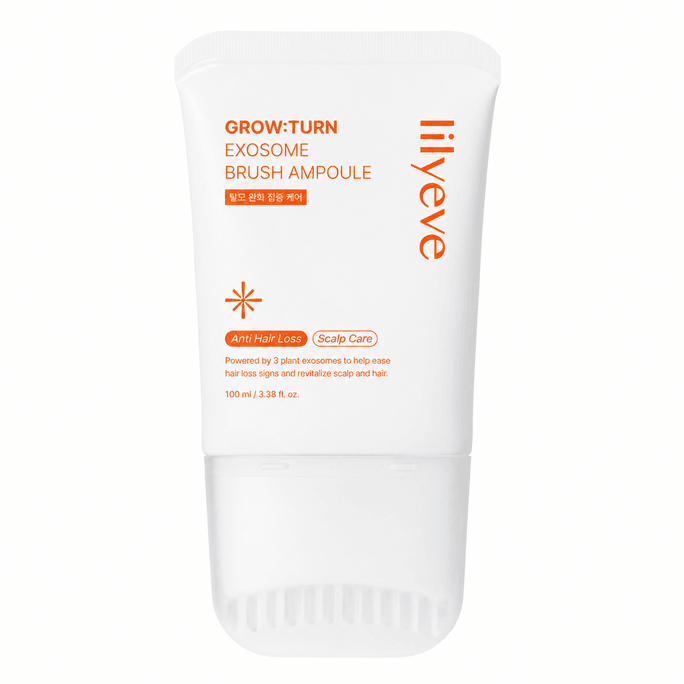 【Livraison directe de Corée】 Lilyeve Grow:Turn Ampoule capillaire à base d'exosomes 100 ml (3,38 fl. oz.)