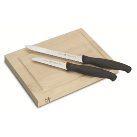 German ZWILLING Henckels 3-pc Bar Knife & Board Set