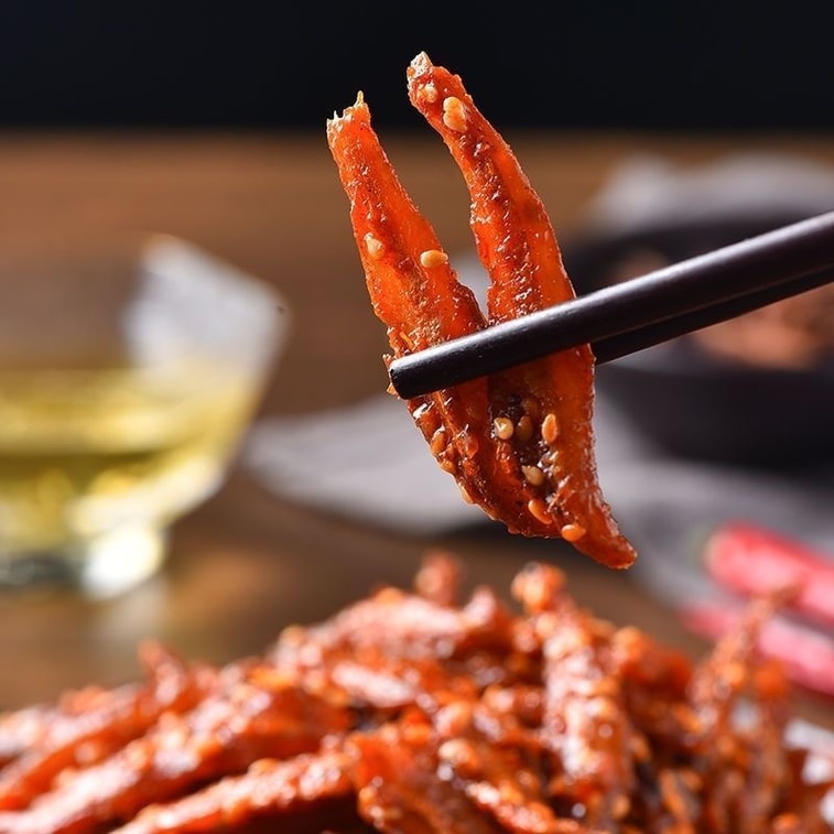  [Fish Fillet and Fish Tail Same Series Flavours] Spicy Fish Sticks 15g*5 packs Maomao Fish Spicy Small Fish Explosive Spicy Snack 10