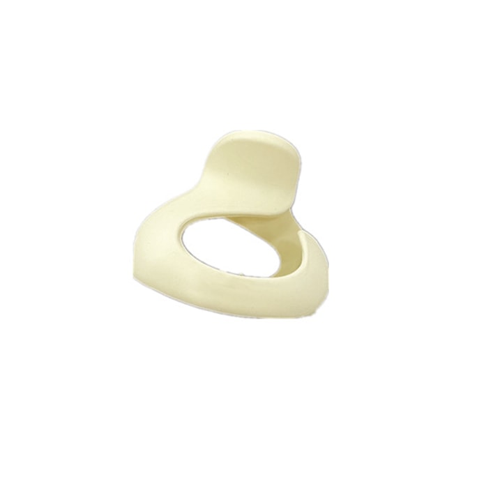 Frosted mini high horsetail hairpin cream