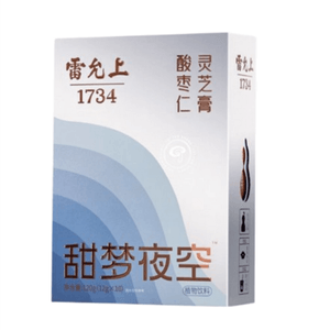 【中国直邮】 雷允上 酸枣仁灵芝膏酸枣仁饮安睡膏睡前膏养生膏 12g*10袋