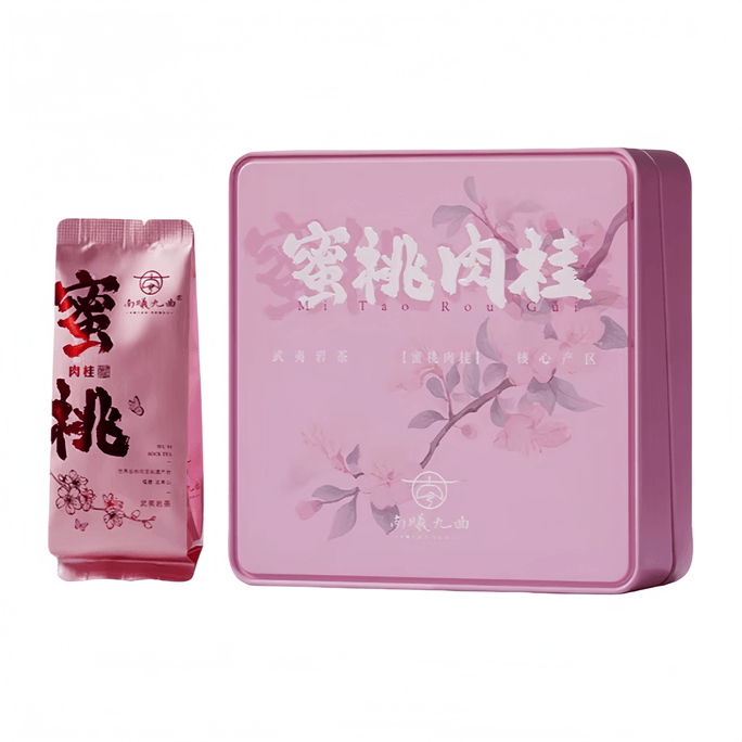 【中国直送】南渓酒肴桃桂岩茶、武夷山大紅袍本場岩茶 100g×1箱