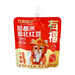 하지미 팥맛 식물성 두유, 음료, 150ml (5.29 fl oz)【클린 라벨, 무지방】
