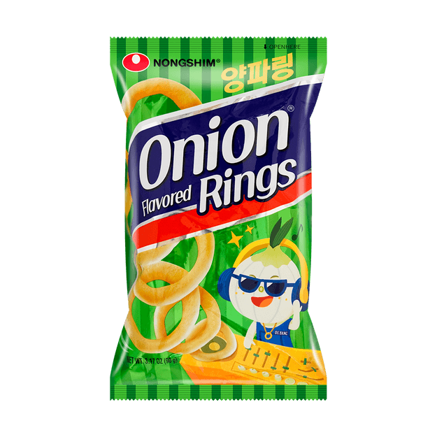 商品详情 - 韩国nongshim农心 洋葱圈 90g 包装随机发 - image  0