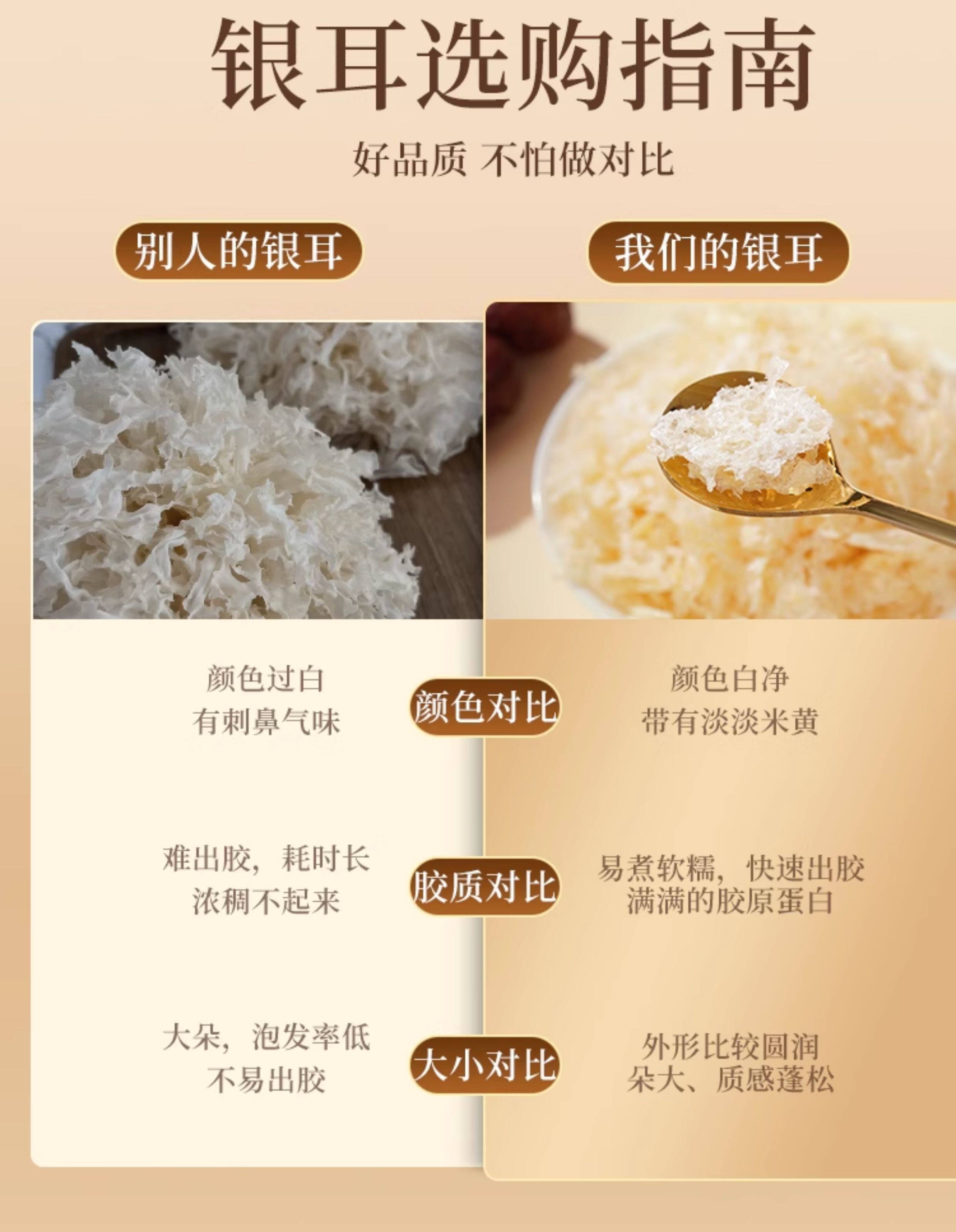 【中国直邮】 合为养 有机银耳 冲泡免洗免煮银耳羹 早餐营养滋补品 40g/罐