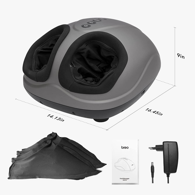 倍輕鬆 足療按摩器 腳部按摩機 加熱舒緩 足底筋膜炎 節日禮物 美國直郵【品牌】 9