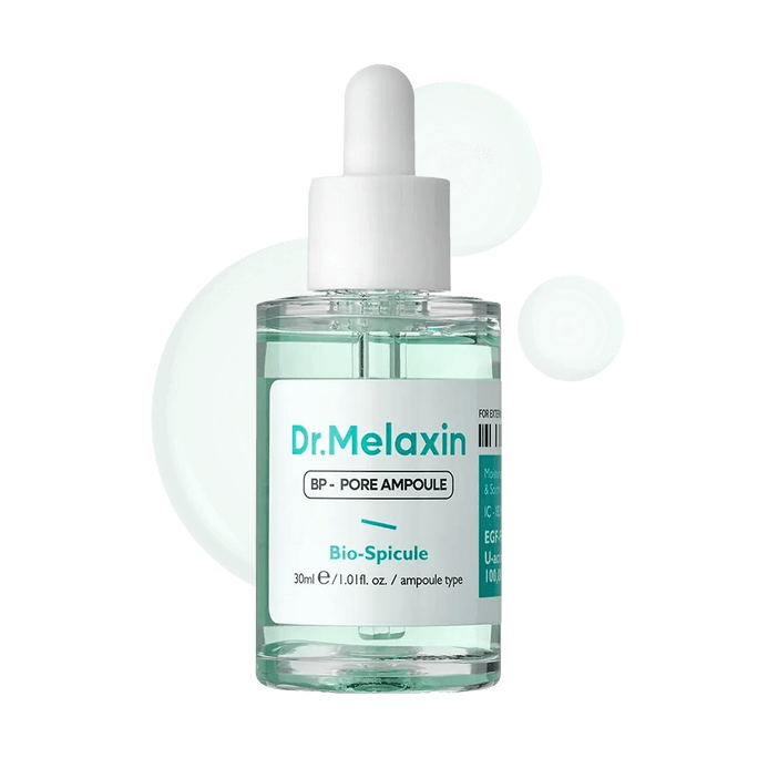 韓國DR.MELAXIN BP毛孔修護安瓶微針精華 30ml 收縮毛孔 控油淨膚 強韌屏障舒緩泛紅 水油平衡 重塑彈潤 美白亮膚淡紋 敏感肌膚可用