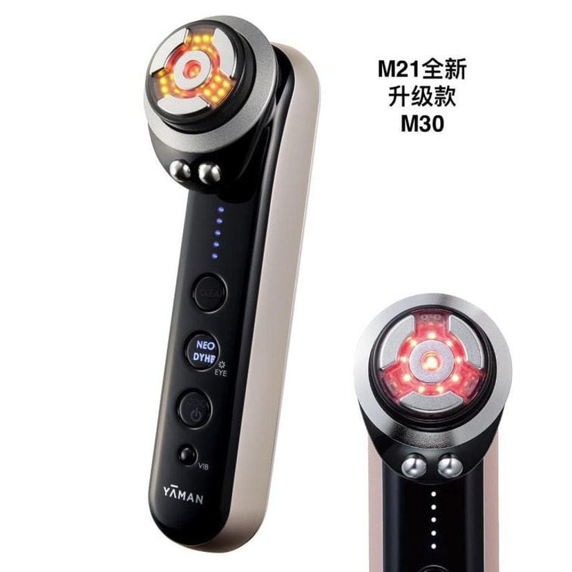 【日本直邮】YAMAN 雅萌 最新款 Max M30 3M明星版 赫兹射频美容仪 1台 (M21-1升级款)