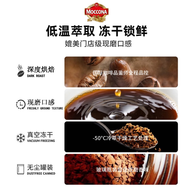 Espresso Style Freeze Dried Instant Coffee No.10, 100g | Dark Roast with Chocolate & Black Tea Notes, Rich & Intense, Viral Dalgona 400-Whisk Coffee, Smooth Black or Latte 7