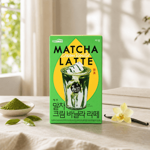 Roastique Matcha Cream Vanilla Latte, 10 Sticks 7.05 oz【Olive Young】