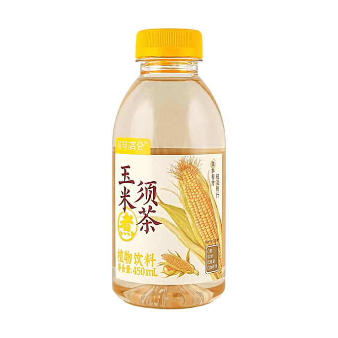 Corn Silk Tea, Herbal Plant Drink, 15.22 fl oz【Low Sugar, Low Calorie, 0 Fat, 0 Caffeine】