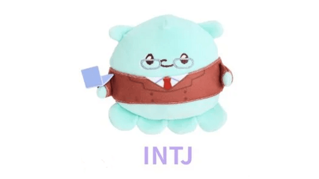 16typemate × Loveies MBTI Partner Series Plush Pendant 【INTJ