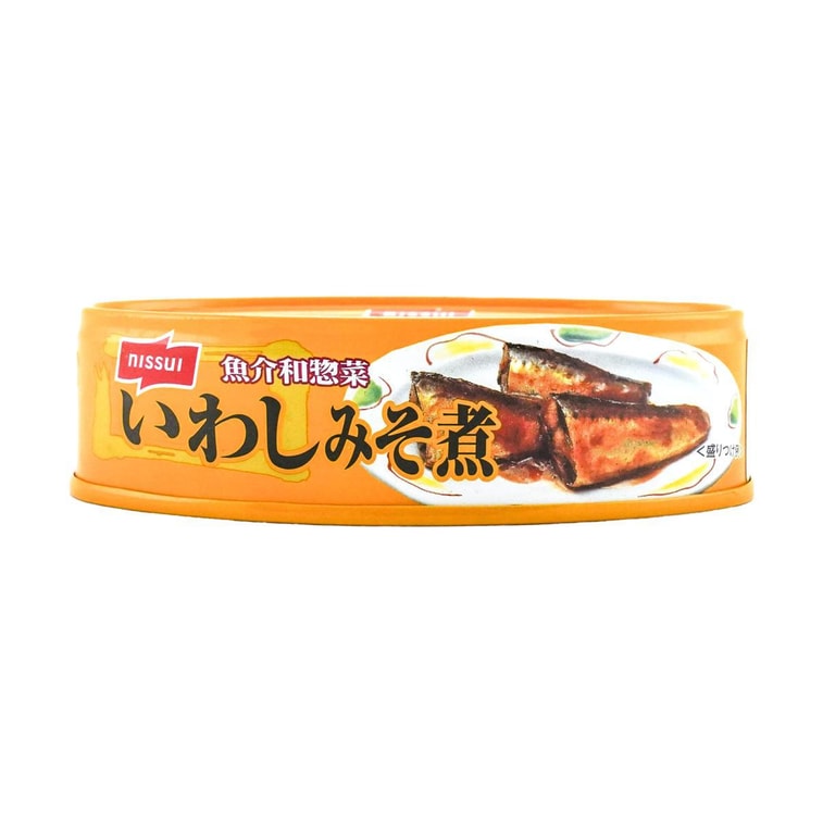 Japanese Miso Sardine Fish Can ,3.53 oz【Ready To Eat】【For Rice,Noodles and Lunch Box】 3