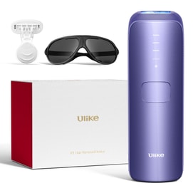 Ulike Laser Hair Removal for Women and Men Air 3 IPL Hair Removal with Sapphire Ice-Cooling System for Painless & Long-