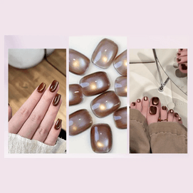 MR.WISH心愿先生 猫眼美甲笔 七效合一美甲笔 懒人单手居家美甲指甲油刷一体 #金棕琥珀