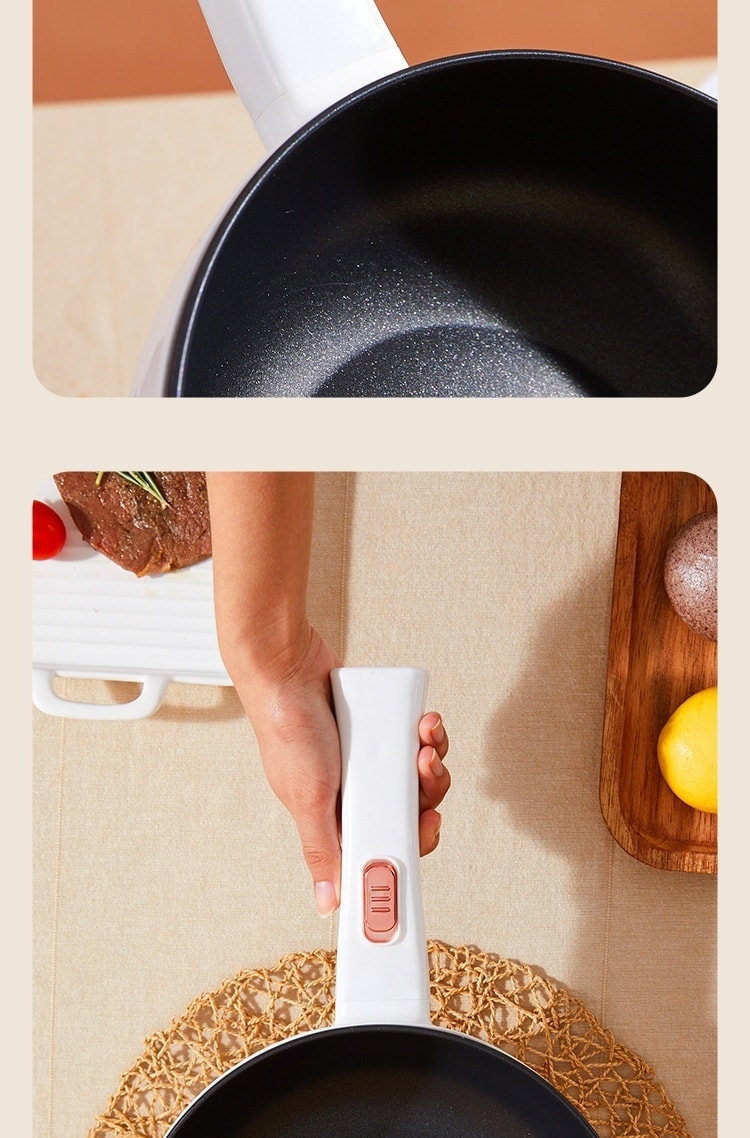 力好佳 4L多功能电煮锅学生宿舍电热锅小电锅火锅电炒锅