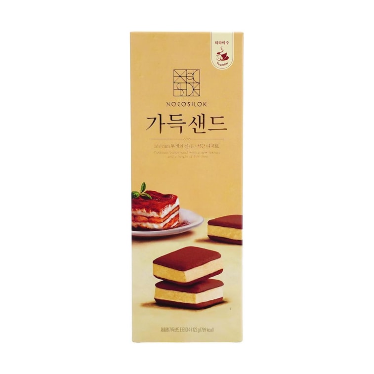 프리미엄 풀샌드 쿠키 선물 상자, 티라미수 초콜릿 맛, 115g (4.3oz)【꼭 사야 할 기념품】 5