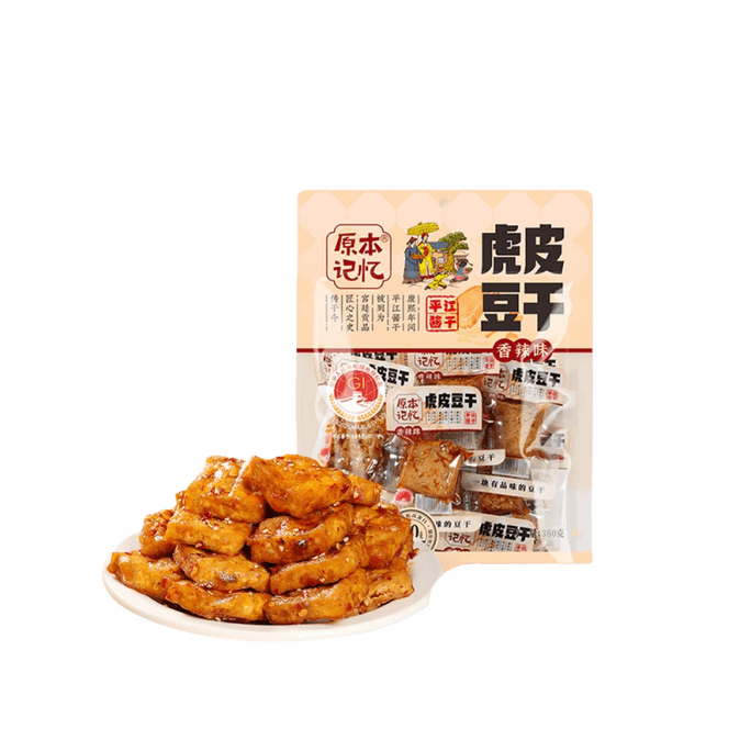 【中国直送】元祖思い出 湖南名物 辛味干し豆腐 380g*1袋