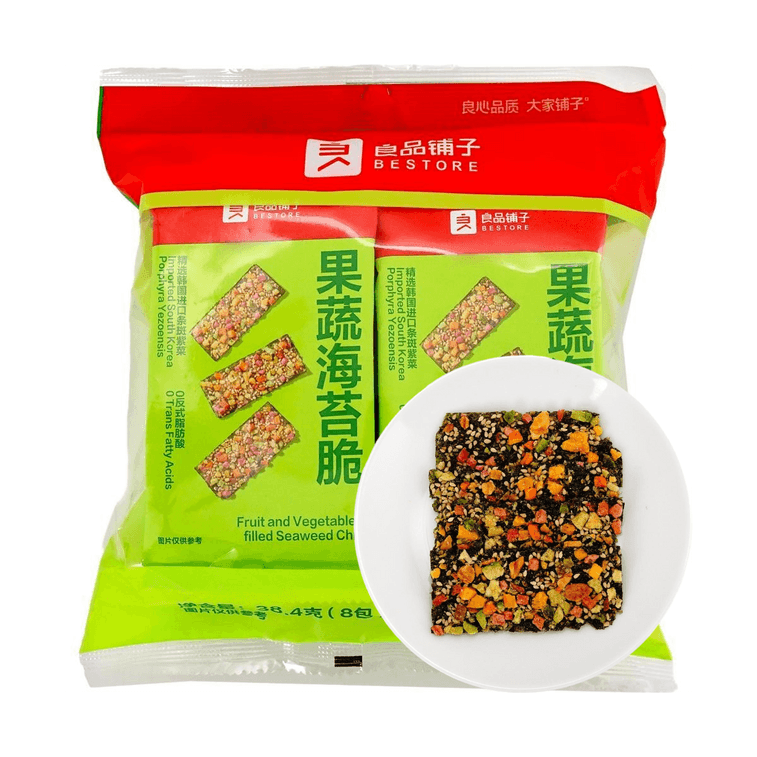 Fruit And Vegetable-Filled Seaweed Chip 1.35oz 5