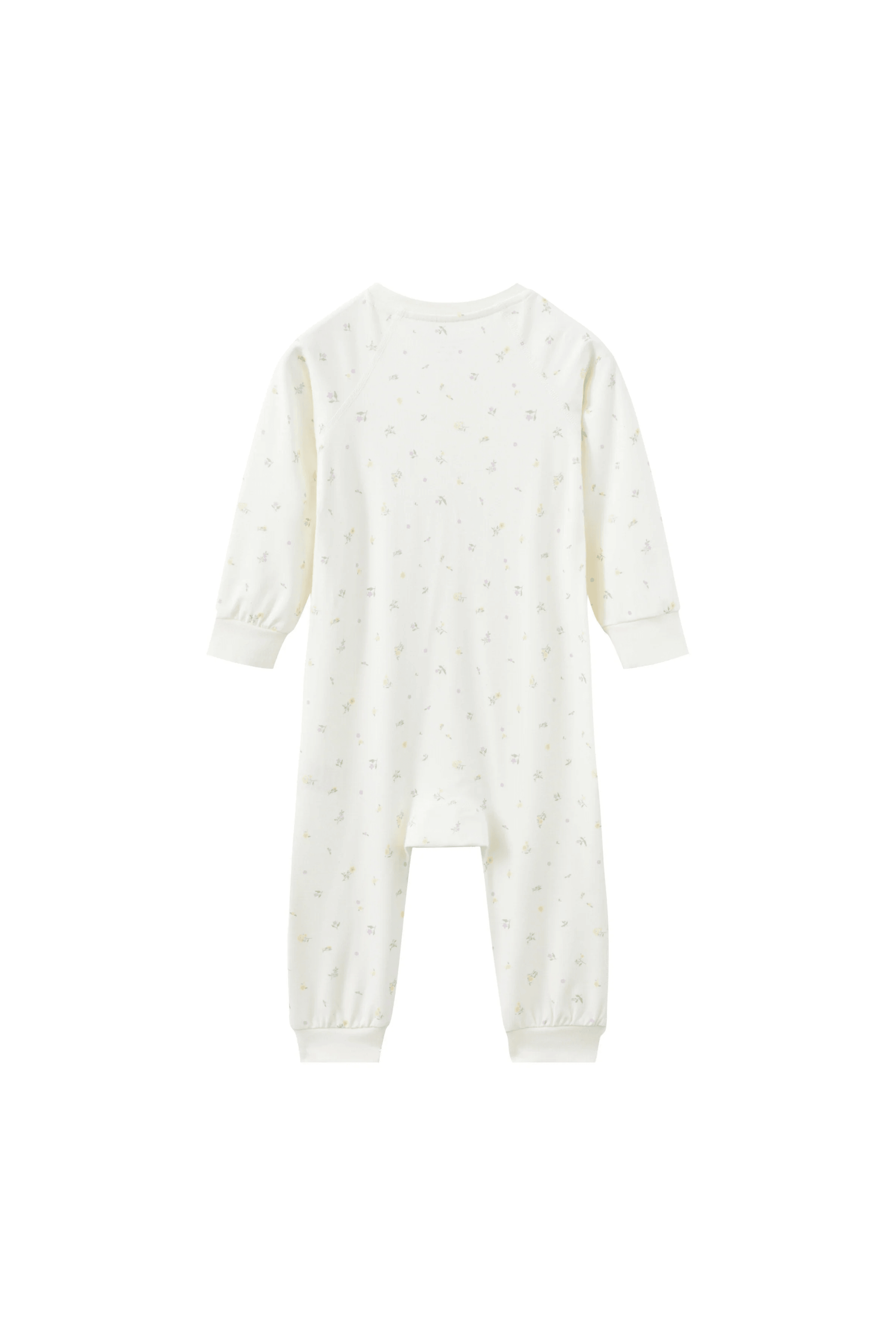 babyuru Canada Norsu Organic Organic Bamboo Zip-up Sleeper-Floral 2-3T