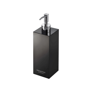 Square Shower Dispenser - Three Styles Shampoo / Black 1 piece