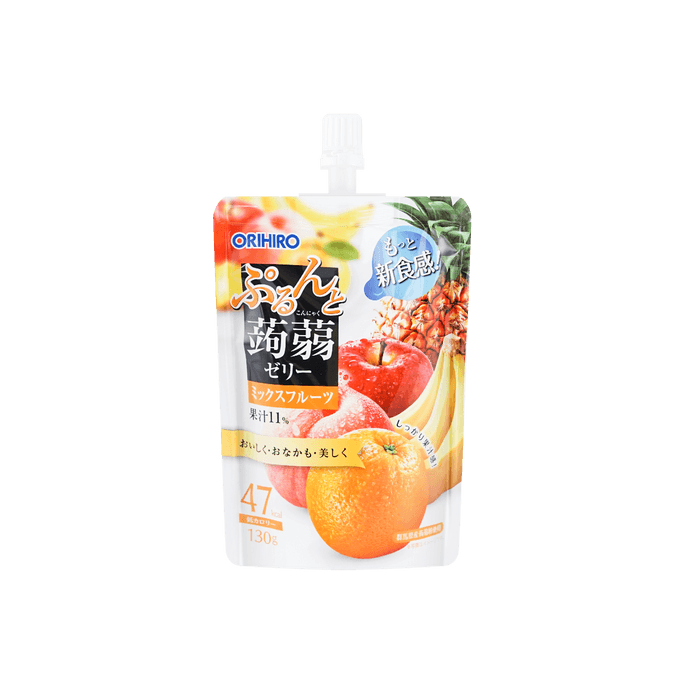 Jelly Drink Mix Fruits Flavor 130g