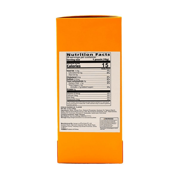 劲仔 Hi 魔芋 烧烤味 18g*20包 3