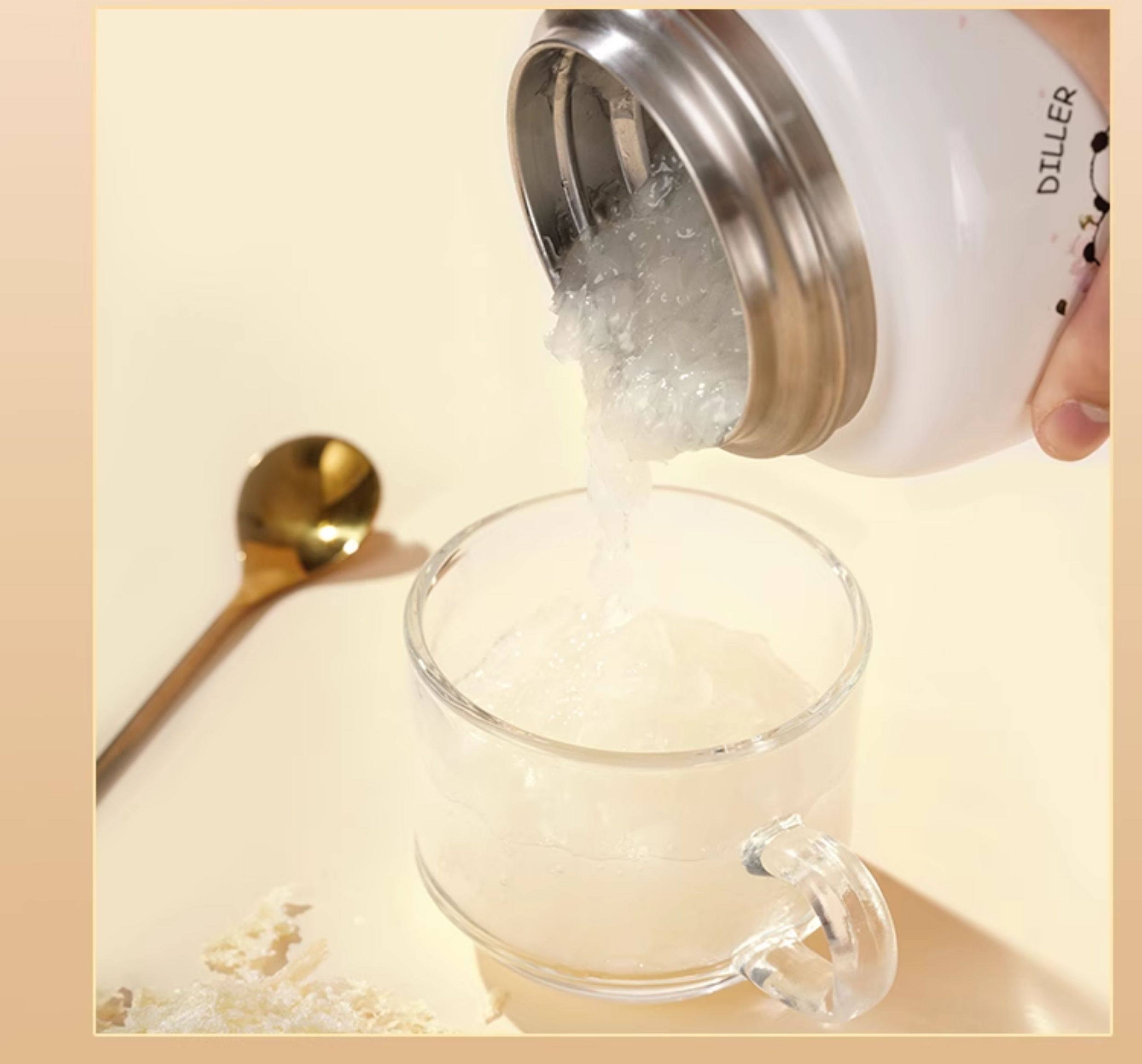 【中国直邮】 合为养 有机银耳 冲泡免洗免煮银耳羹 早餐营养滋补品 40g/罐