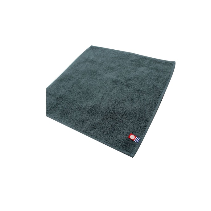 Angel Mini Handkerchief Absorbent Extra Long Cotton Black Gray