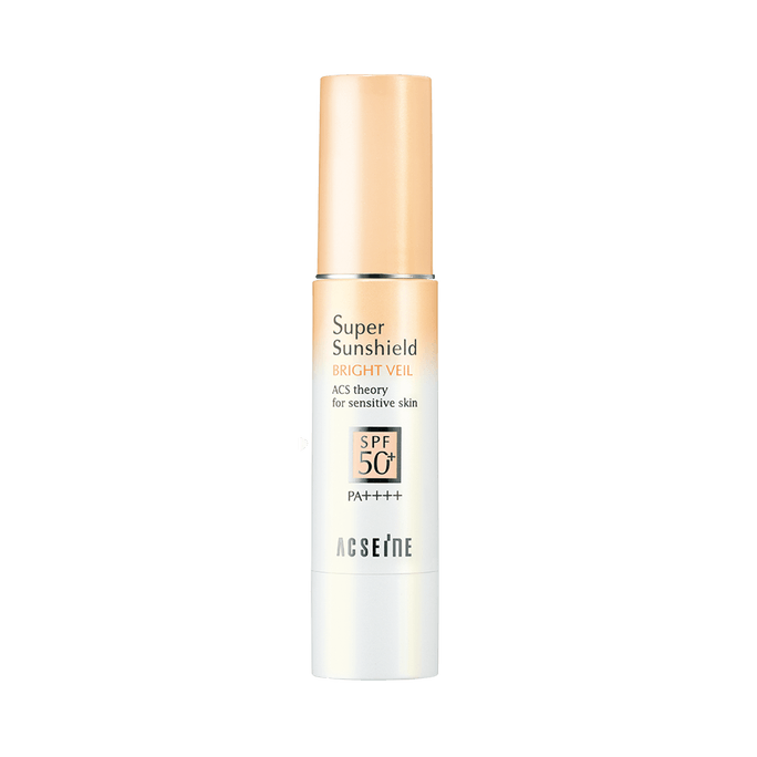 ACSEINE 雅倩美 敏感肌妆前防晒隔离乳 SPF50+ PA++++  #02奶油色 22g
