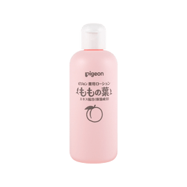 日本PIGEON贝亲 婴儿爽身露桃叶精华 桃子水 200ml 【止痒滋润 全年呵护宝宝肌肤】
