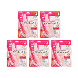 Rose Foot Mask 1 Pair *5【Value Pack】