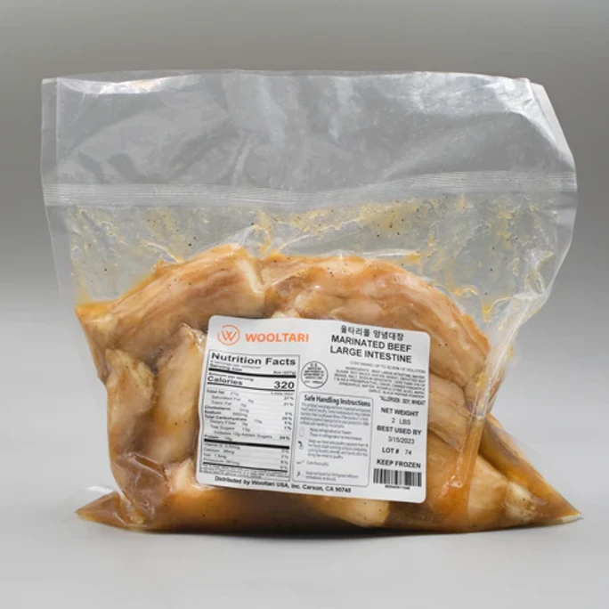 [울타리 고기] 신선한 한우 양념장 냉동 식사 (2 lbs)