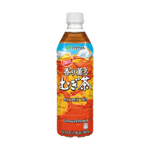 日本ITO EN伊藤园 浓香无糖大麦茶 500ml 【0糖0脂低卡 不含咖啡因】