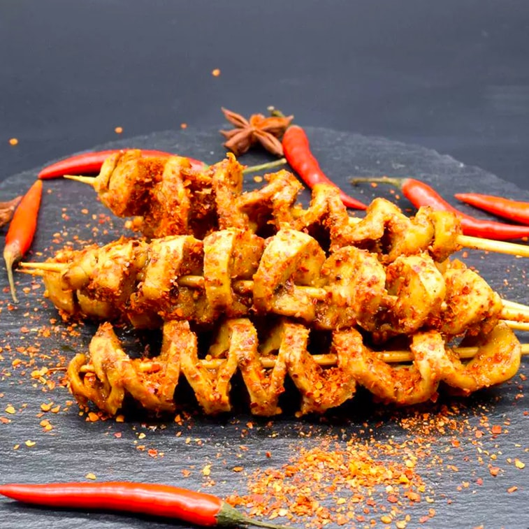 比比赞 【爆款王】 烤面筋素食豆干制品 280g【烧烤味】【素食主义必入】 4