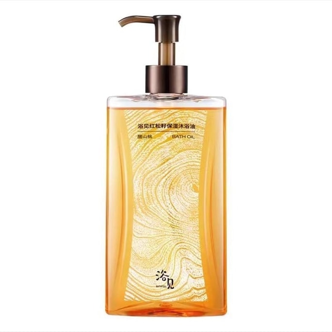 【中國直郵】 浴見 修護香氛沐浴油 清潔身體洗澡沐浴露留香保濕秋冬 300ml/瓶【醒山桃】