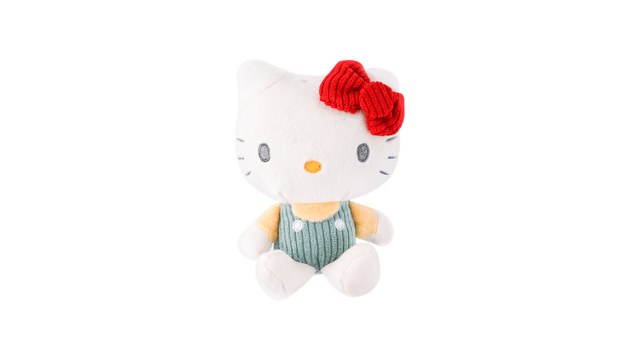 SANRIO Hello Kitty Plush Toy 70s Corduroy - Yami.com