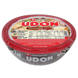 【台灣(中國)直送】 韓國 NONGSHIM 農心 生生系列 特級烏冬麵(6碗裝)