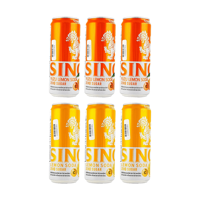 레몬 소다 음료 330ml (11.15 fl oz)【설탕 0g, 칼로리 0kcal】