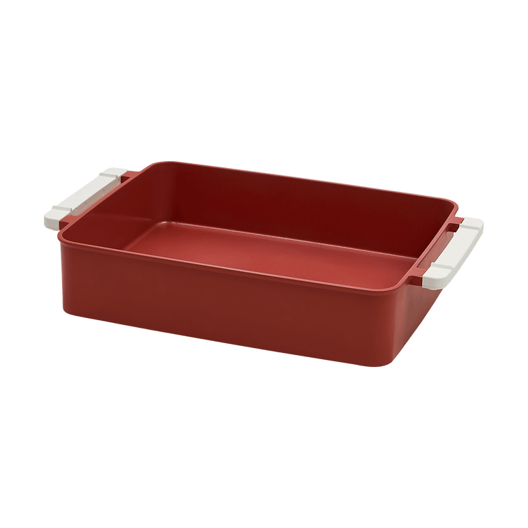 Doran Doran 3 in 1 Electric Skillet Multi Cooker Hot Pot Fryer Pan Griddle and Grill with Glass Lid Red 5