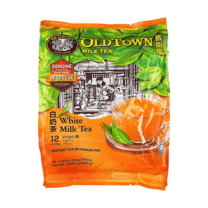 올드타운 화이트 밀크티 3 in 1 사탕수수 설탕 12팩 14.8oz