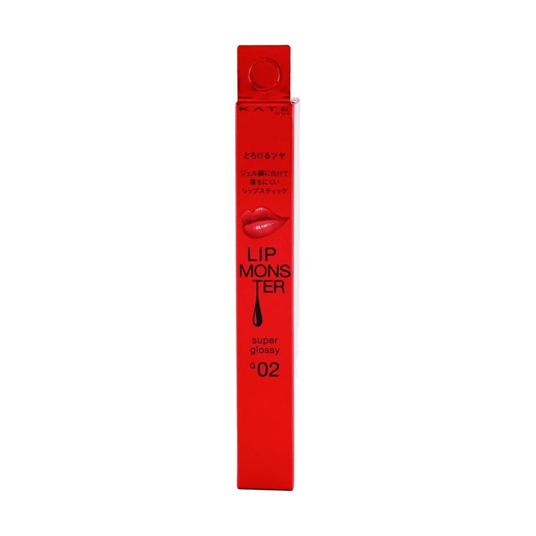 日本KATE 怪兽唇膏口红 持久亮泽显色 长效保湿 1.6g #G02 清透珊瑚粉调 6