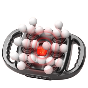 【中國直郵】 奧克斯 頭筋膜槍肌肉按摩器22頭肌膜儀多功能頸膜槍 磨砂灰