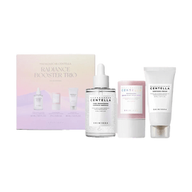 Madagascar Centella Radiance Booster Trio, Brightening Ampoule,1.69 fl oz.+Stick Mask, 0.95 oz.+Soothing Cream,1.01 fl o