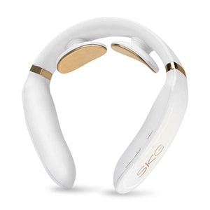 [SKG] K6 Neck Massager Pearl White (get 2 Massager sticker for FREE contains herbal essence reduce neck pain)