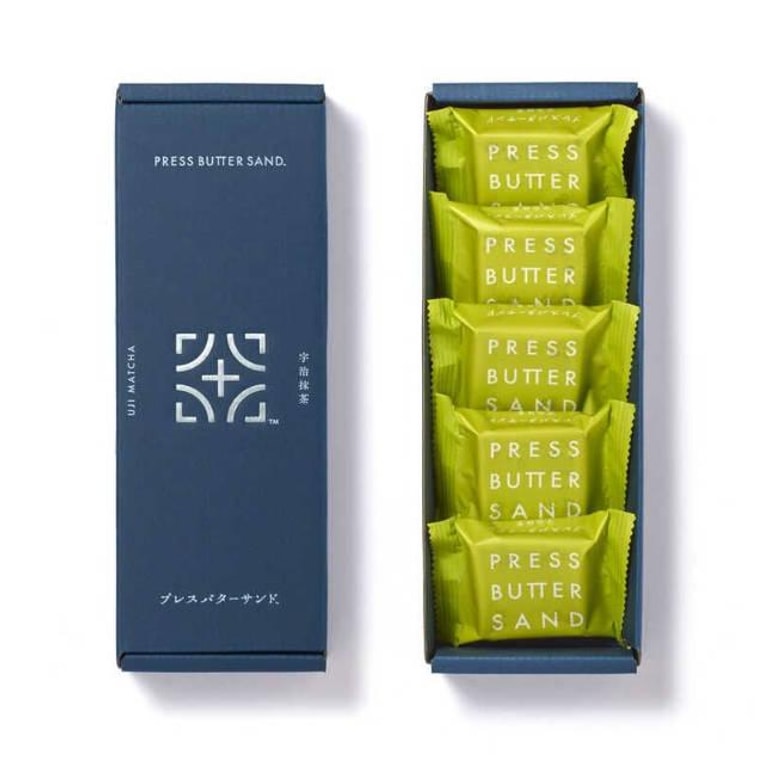 日本PRESS BUTTER SAND 白桃奶油夾心餅乾禮盒 5枚入【日式奶油曲奇】【精緻甜點伴手禮】【20天短保】 12