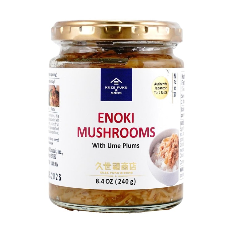 쿠제 후쿠 앤 선즈 팽이버섯과 매실, 237g 3