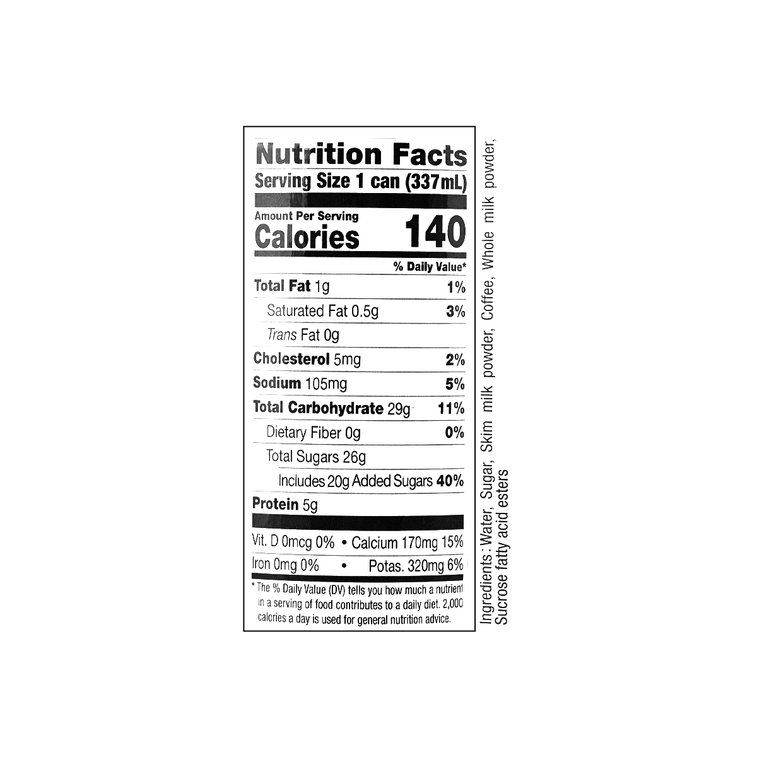 Original Blend Coffee with Milk - Japanese Drink, 11.3 fl oz 5